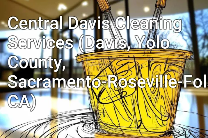 Central Davis Cleaning Services (Davis, Yolo County, Sacramento-Roseville-Folsom, CA)