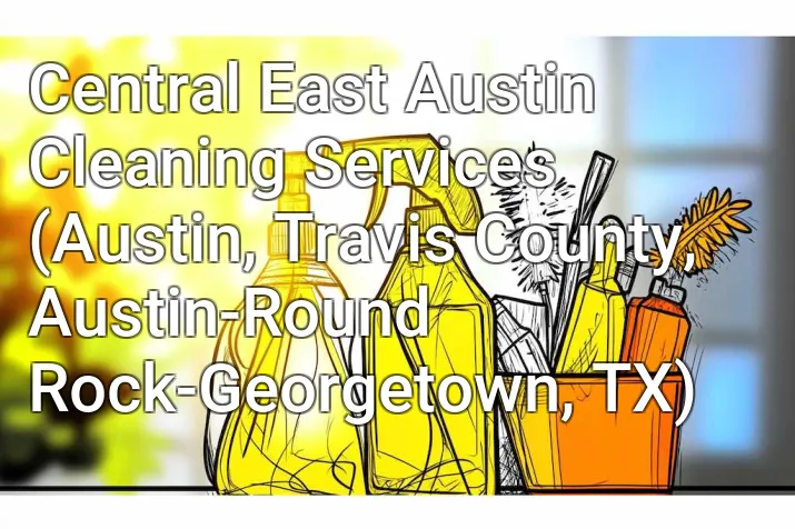 Central East Austin Cleaning Services (Austin, Travis County, Austin-Round Rock-Georgetown, TX)