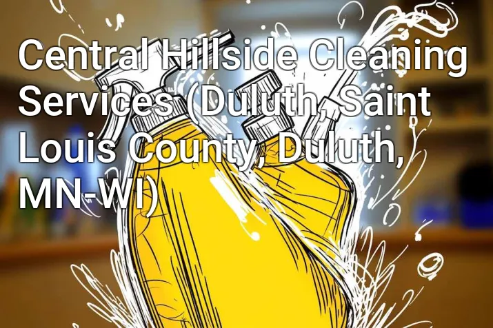 Central Hillside Cleaning Services (Duluth, Saint Louis County, Duluth, MN-WI)