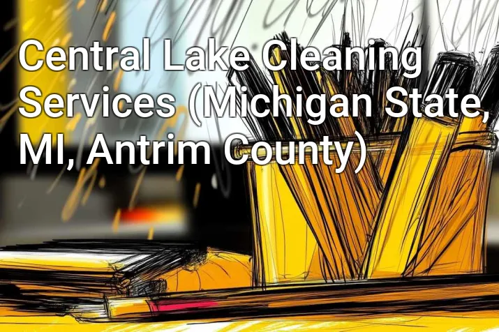 Central Lake Cleaning Services (Michigan State, MI, Antrim County)