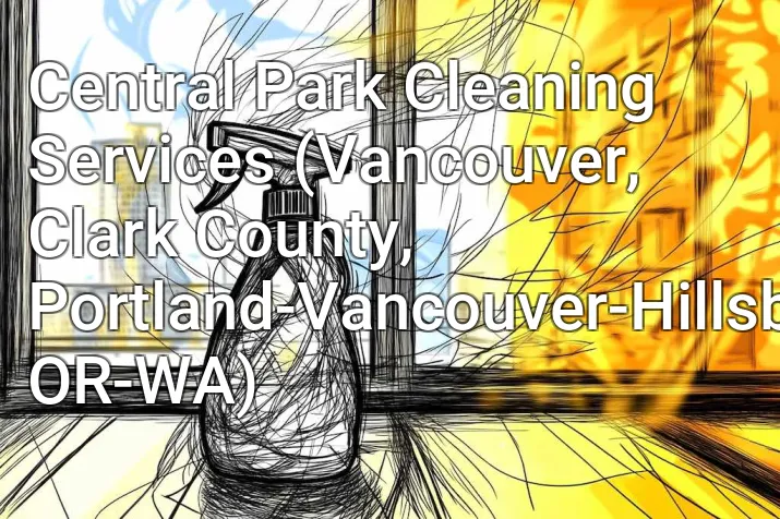 Central Park Cleaning Services (Vancouver, Clark County, Portland-Vancouver-Hillsboro, OR-WA)