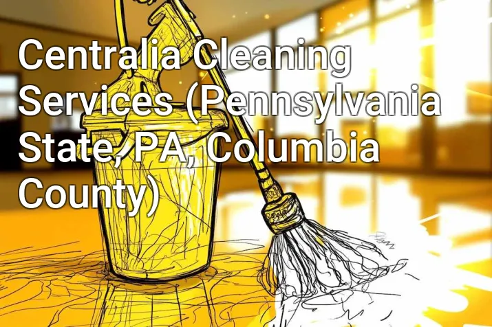 Centralia Cleaning Services (Pennsylvania State, PA, Columbia County)