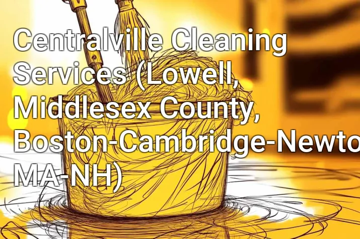 Centralville Cleaning Services (Lowell, Middlesex County, Boston-Cambridge-Newton, MA-NH)