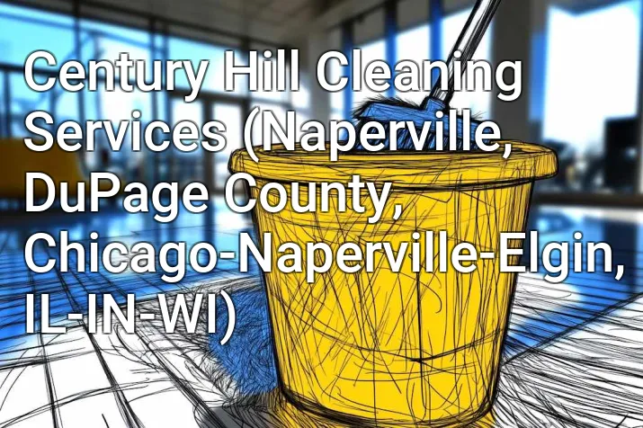 Century Hill Cleaning Services (Naperville, DuPage County, Chicago-Naperville-Elgin, IL-IN-WI)
