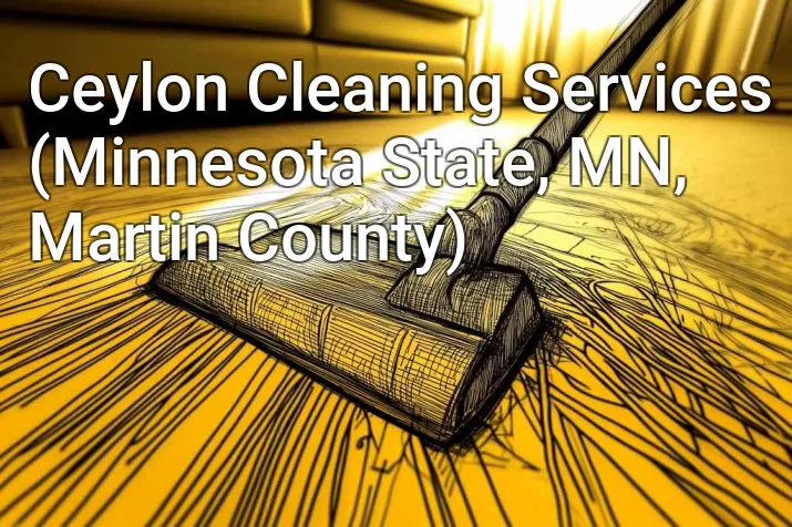 Ceylon Cleaning Services (Minnesota State, MN, Martin County)