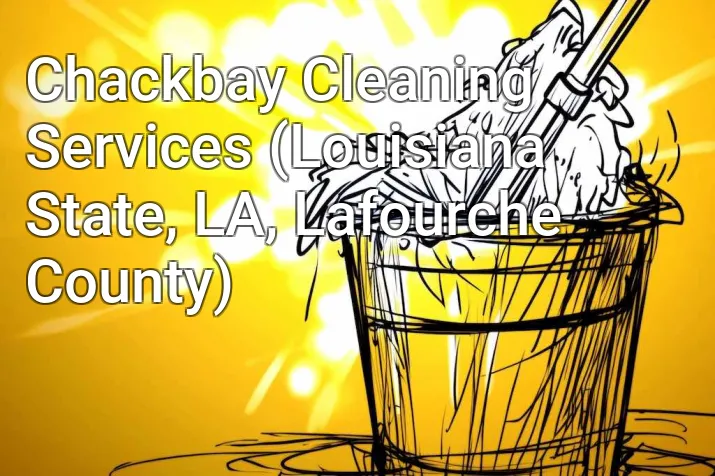 Chackbay Cleaning Services (Louisiana State, LA, Lafourche County)