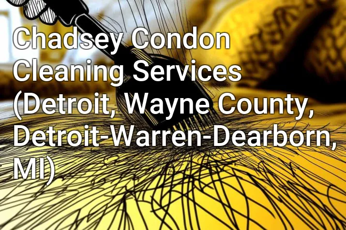 Chadsey Condon Cleaning Services (Detroit, Wayne County, Detroit-Warren-Dearborn, MI)