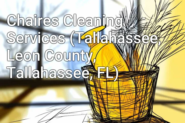 Chaires Cleaning Services (Tallahassee, Leon County, Tallahassee, FL)