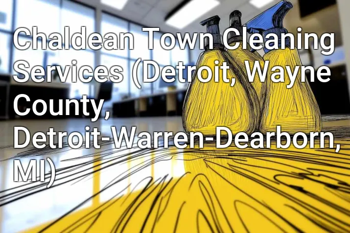 Chaldean Town Cleaning Services (Detroit, Wayne County, Detroit-Warren-Dearborn, MI)