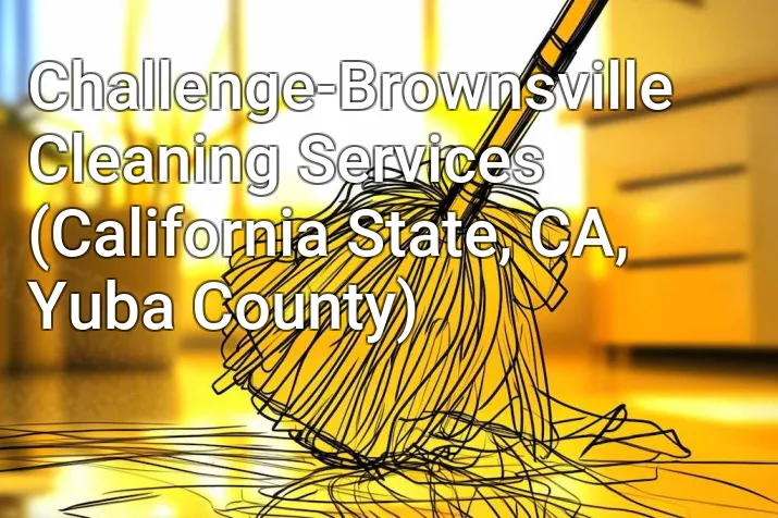 Challenge-Brownsville Cleaning Services (California State, CA, Yuba County)