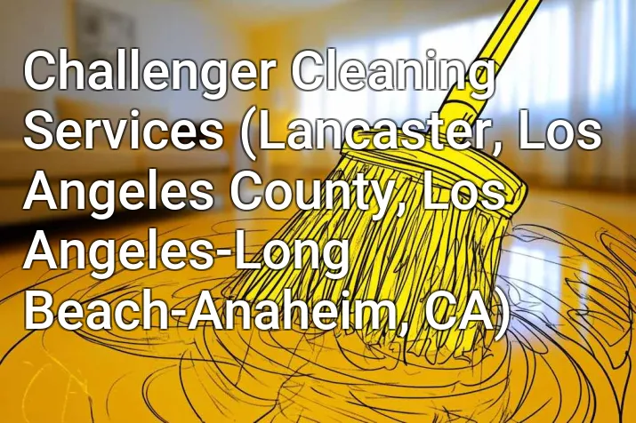 Challenger Cleaning Services (Lancaster, Los Angeles County, Los Angeles-Long Beach-Anaheim, CA)
