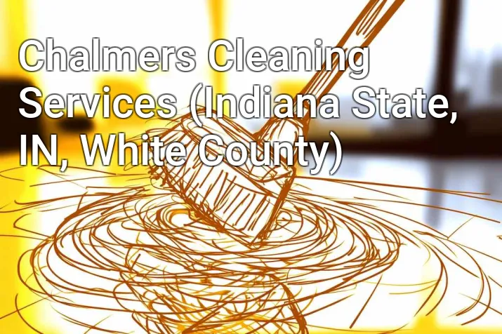 Chalmers Cleaning Services (Indiana State, IN, White County)