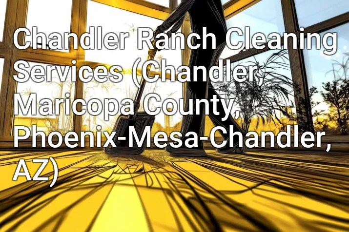 Chandler Ranch Cleaning Services (Chandler, Maricopa County, Phoenix-Mesa-Chandler, AZ)