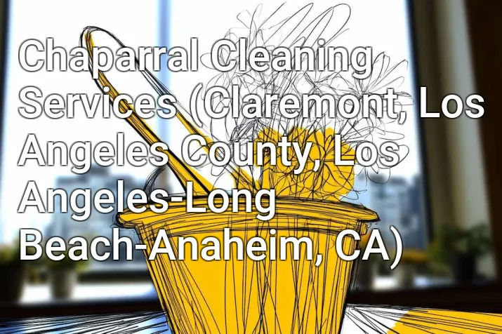 Chaparral Cleaning Services (Claremont, Los Angeles County, Los Angeles-Long Beach-Anaheim, CA)