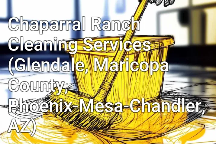 Chaparral Ranch Cleaning Services (Glendale, Maricopa County, Phoenix-Mesa-Chandler, AZ)