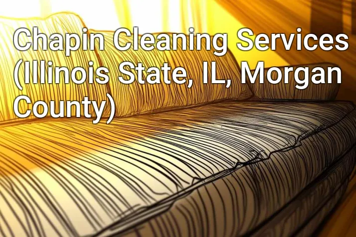 Chapin Cleaning Services (Illinois State, IL, Morgan County)