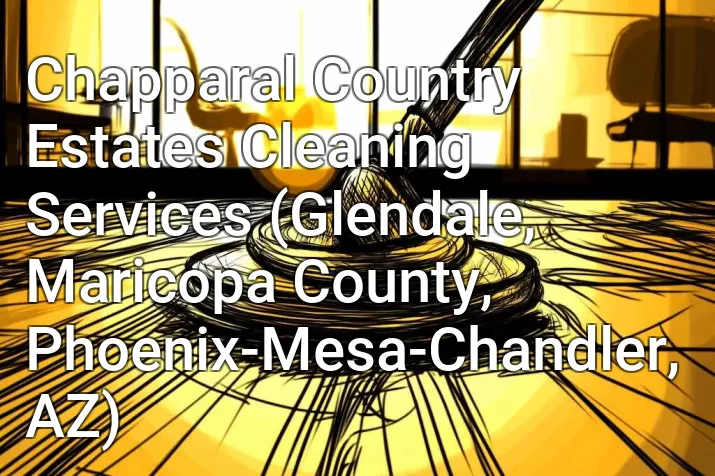 Chapparal Country Estates Cleaning Services (Glendale, Maricopa County, Phoenix-Mesa-Chandler, AZ)