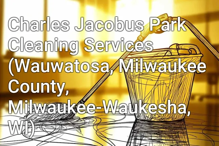 Charles Jacobus Park Cleaning Services (Wauwatosa, Milwaukee County, Milwaukee-Waukesha, WI)