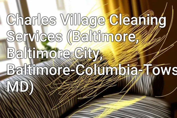 Charles Village Cleaning Services (Baltimore, Baltimore City, Baltimore-Columbia-Towson, MD)