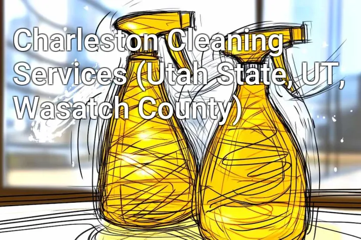 Charleston Cleaning Services (Utah State, UT, Wasatch County)