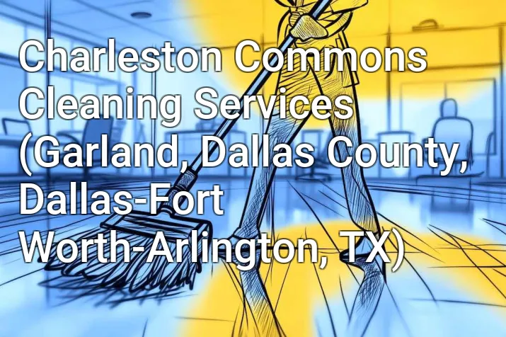 Charleston Commons Cleaning Services (Garland, Dallas County, Dallas-Fort Worth-Arlington, TX)