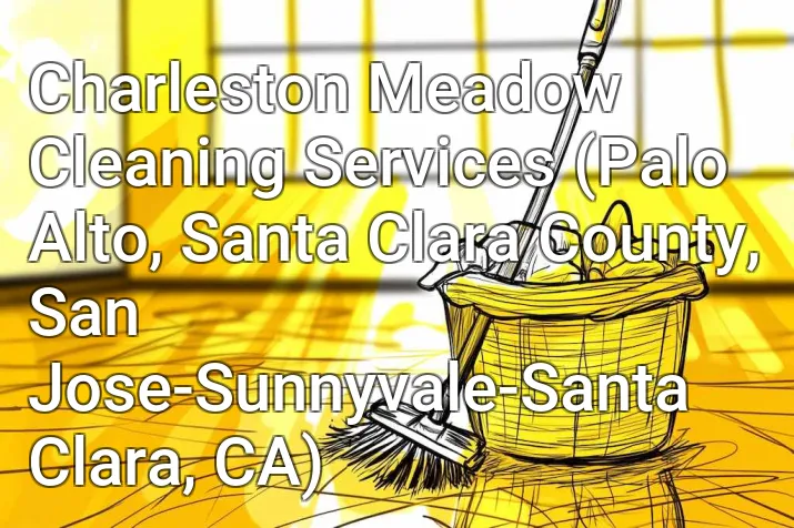 Charleston Meadow Cleaning Services (Palo Alto, Santa Clara County, San Jose-Sunnyvale-Santa Clara, CA)
