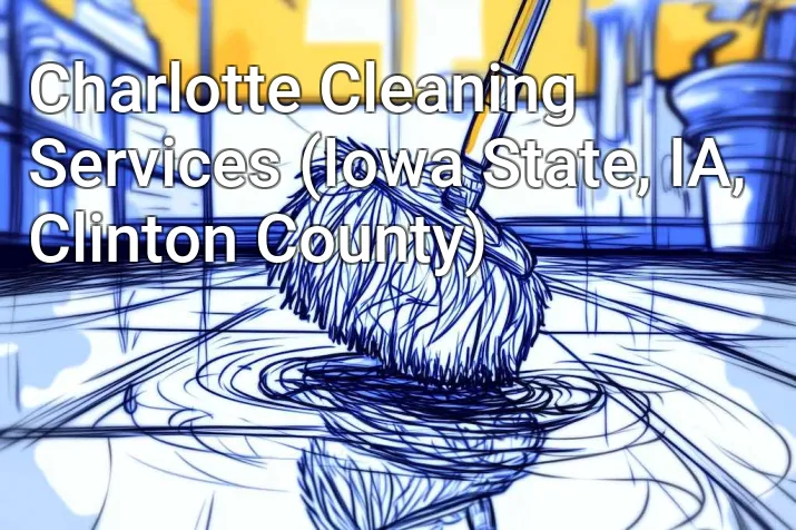 Charlotte Cleaning Services (Iowa State, IA, Clinton County)