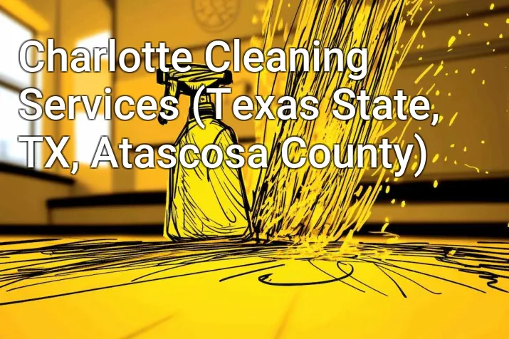 Charlotte Cleaning Services (Texas State, TX, Atascosa County)