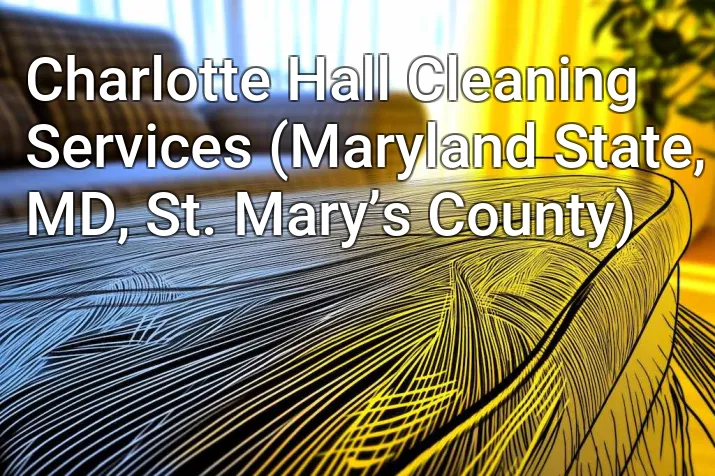 Charlotte Hall Cleaning Services (Maryland State, MD, St. Mary’s County)