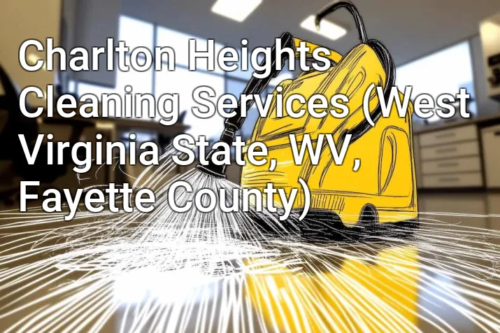 Charlton Heights Cleaning Services (West Virginia State, WV, Fayette County)