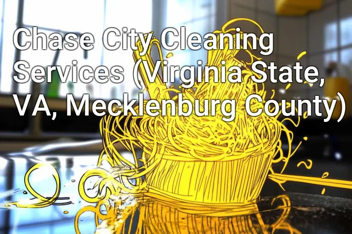Chase City Cleaning Services (Virginia State, VA, Mecklenburg County)