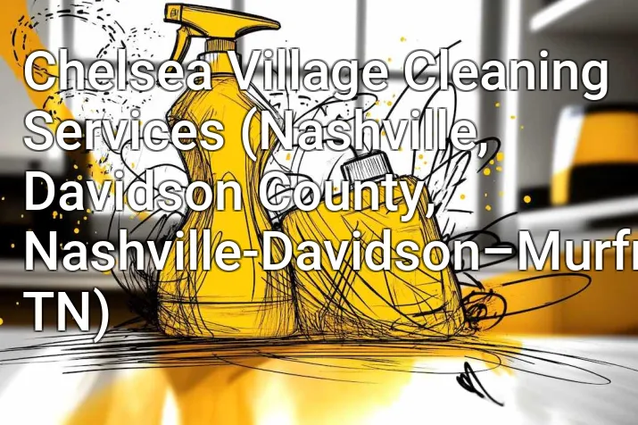 Chelsea Village Cleaning Services (Nashville, Davidson County, Nashville-Davidson–Murfreesboro–Franklin, TN)