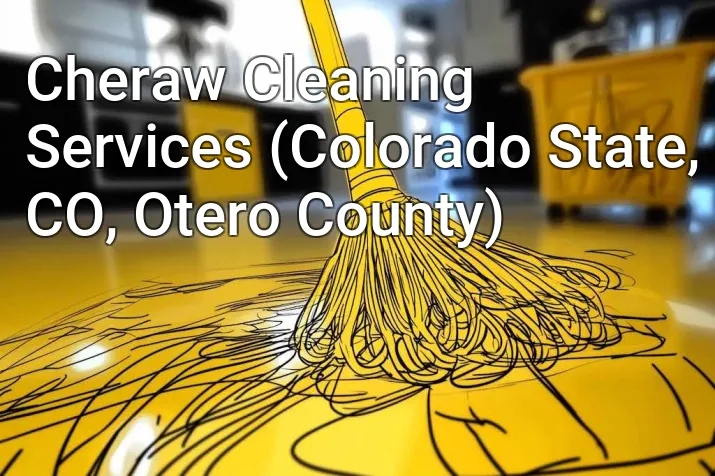 Cheraw Cleaning Services (Colorado State, CO, Otero County)