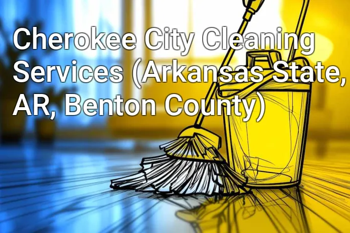 Cherokee City Cleaning Services (Arkansas State, AR, Benton County)