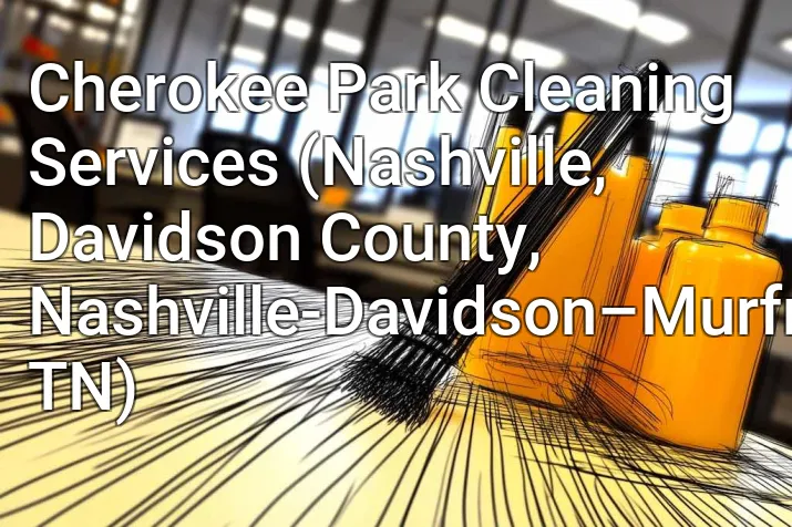 Cherokee Park Cleaning Services (Nashville, Davidson County, Nashville-Davidson–Murfreesboro–Franklin, TN)