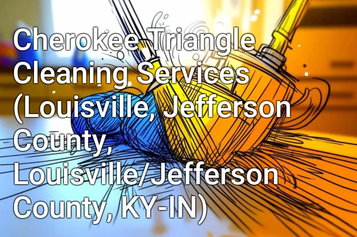 Cherokee Triangle Cleaning Services (Louisville, Jefferson County, Louisville/Jefferson County, KY-IN)