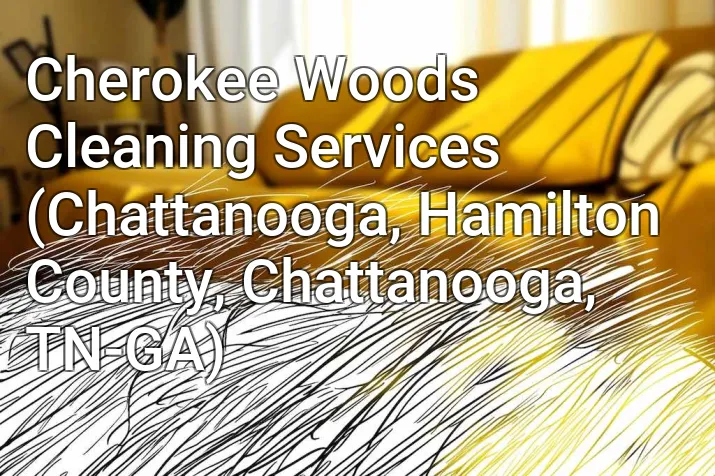 Cherokee Woods Cleaning Services (Chattanooga, Hamilton County, Chattanooga, TN-GA)