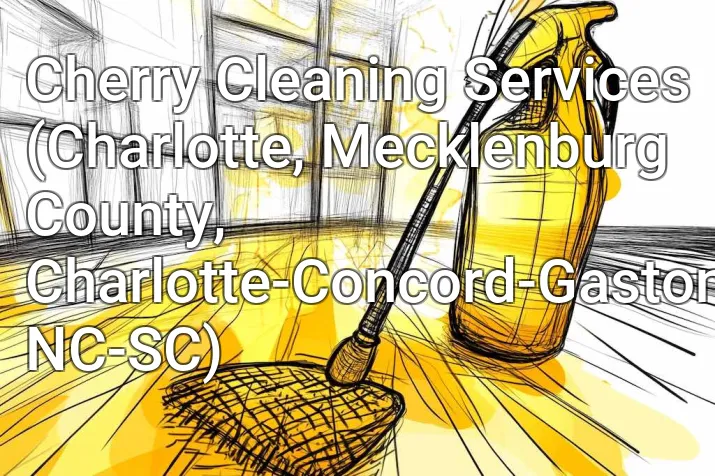 Cherry Cleaning Services (Charlotte, Mecklenburg County, Charlotte-Concord-Gastonia, NC-SC)