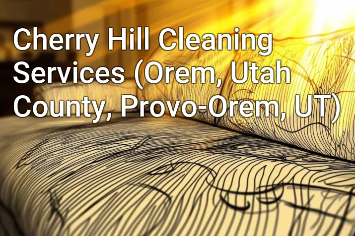 Cherry Hill Cleaning Services (Orem, Utah County, Provo-Orem, UT)