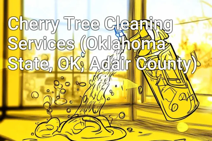 Cherry Tree Cleaning Services (Oklahoma State, OK, Adair County)