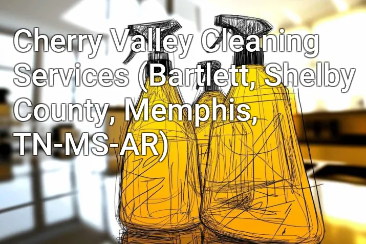 Cherry Valley Cleaning Services (Bartlett, Shelby County, Memphis, TN-MS-AR)