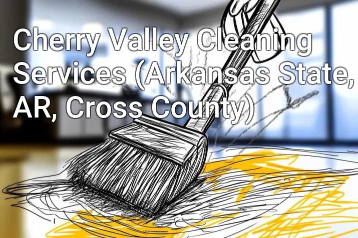 Cherry Valley Cleaning Services (Arkansas State, AR, Cross County)