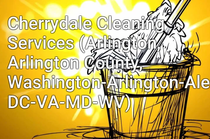 Cherrydale Cleaning Services (Arlington, Arlington County, Washington-Arlington-Alexandria, DC-VA-MD-WV)