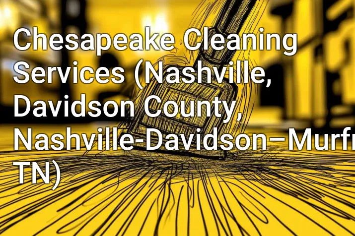 Chesapeake Cleaning Services (Nashville, Davidson County, Nashville-Davidson–Murfreesboro–Franklin, TN)