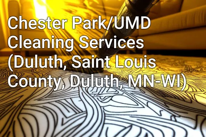 Chester Park/UMD Cleaning Services (Duluth, Saint Louis County, Duluth, MN-WI)