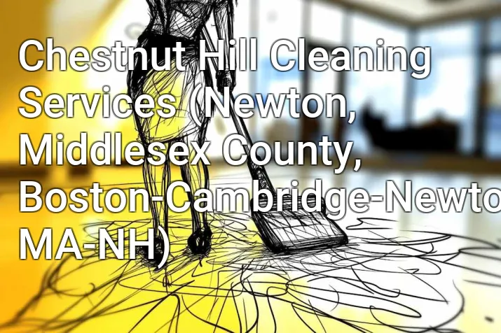 Chestnut Hill Cleaning Services (Newton, Middlesex County, Boston-Cambridge-Newton, MA-NH)