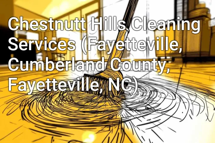 Chestnutt Hills Cleaning Services (Fayetteville, Cumberland County, Fayetteville, NC)