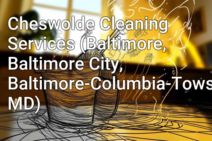 Cheswolde Cleaning Services (Baltimore, Baltimore City, Baltimore-Columbia-Towson, MD)