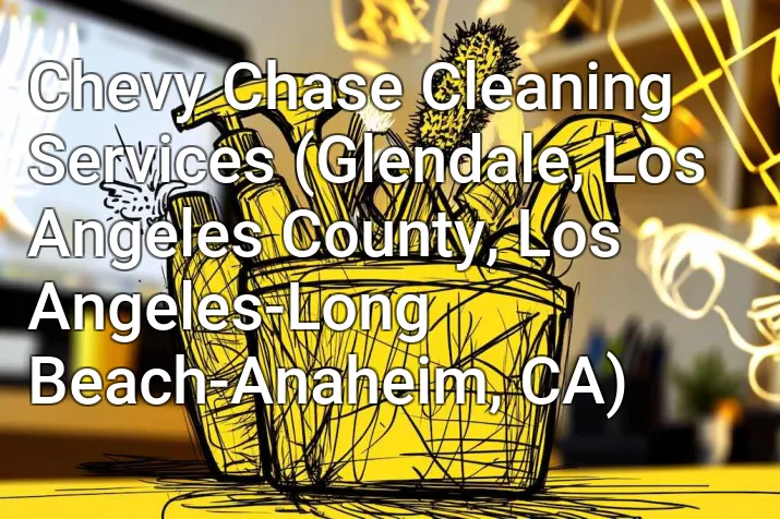 Chevy Chase Cleaning Services (Glendale, Los Angeles County, Los Angeles-Long Beach-Anaheim, CA)