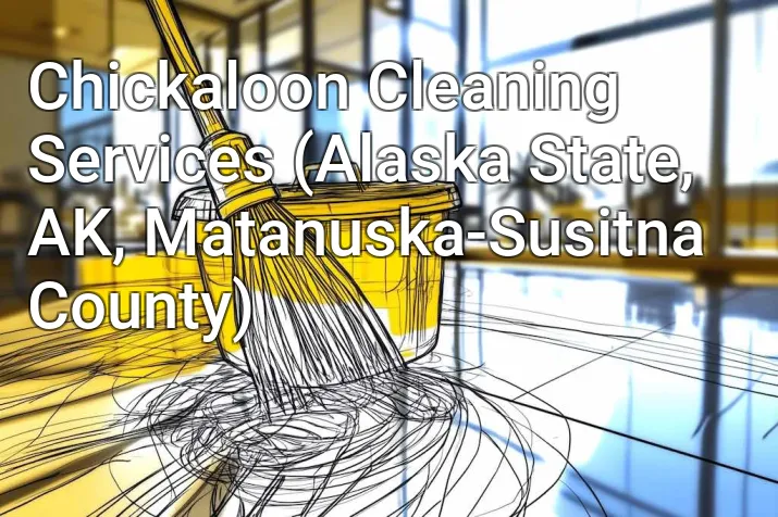 Chickaloon Cleaning Services (Alaska State, AK, Matanuska-Susitna County)